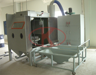 模具/镀膜夹具清理箱式喷砂机